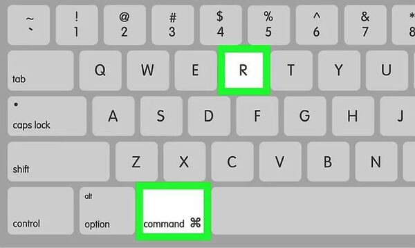 command key on windows keyboard for mac